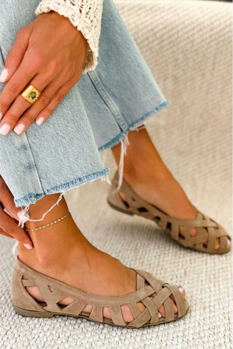 Alessia | Sandalias trenzadas de colores