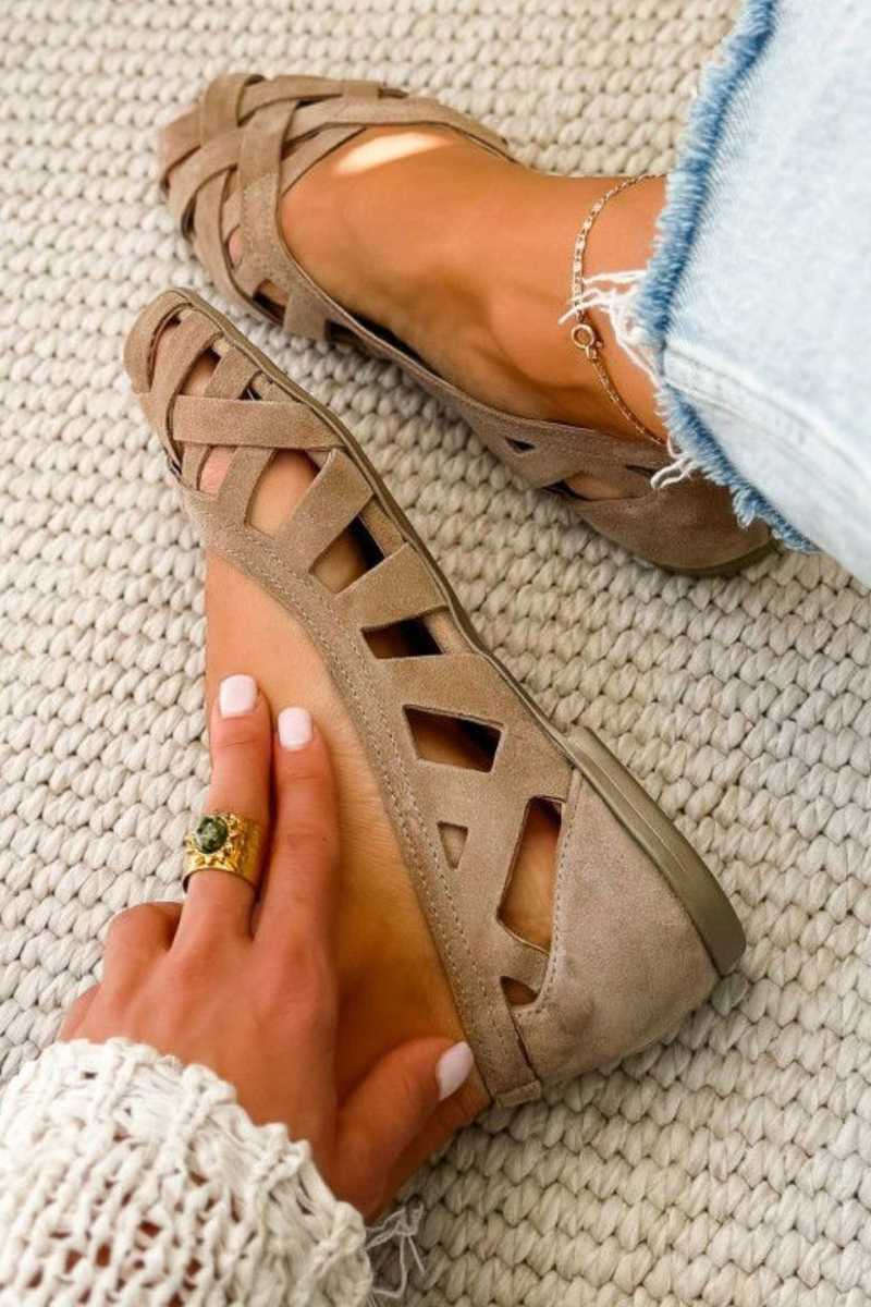 Alessia | Sandalias trenzadas de colores