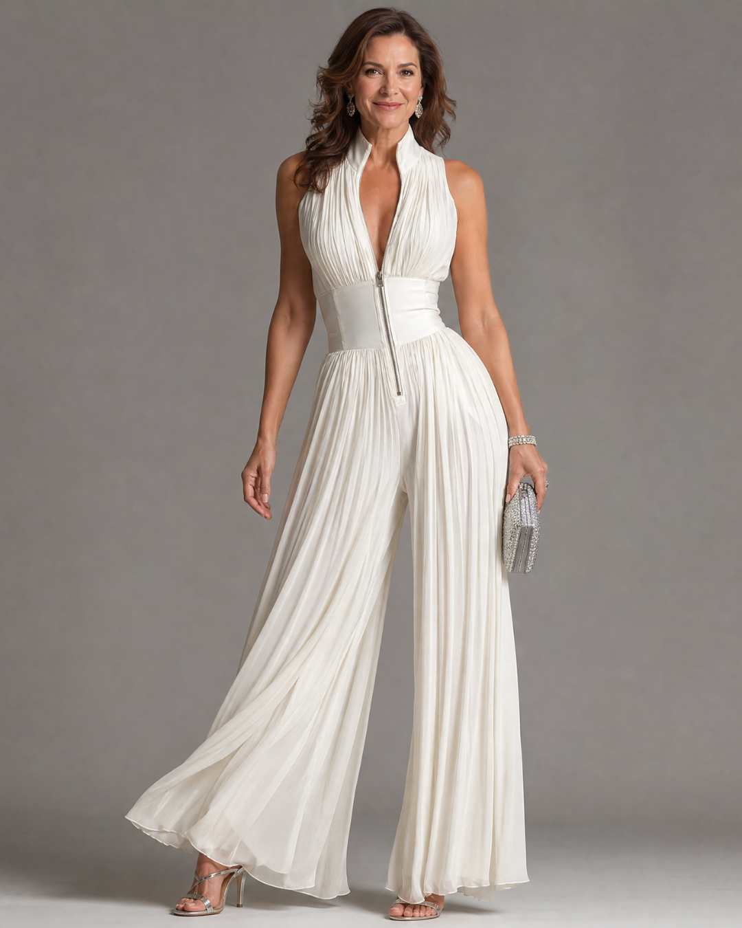 Mono Elegante Plisado