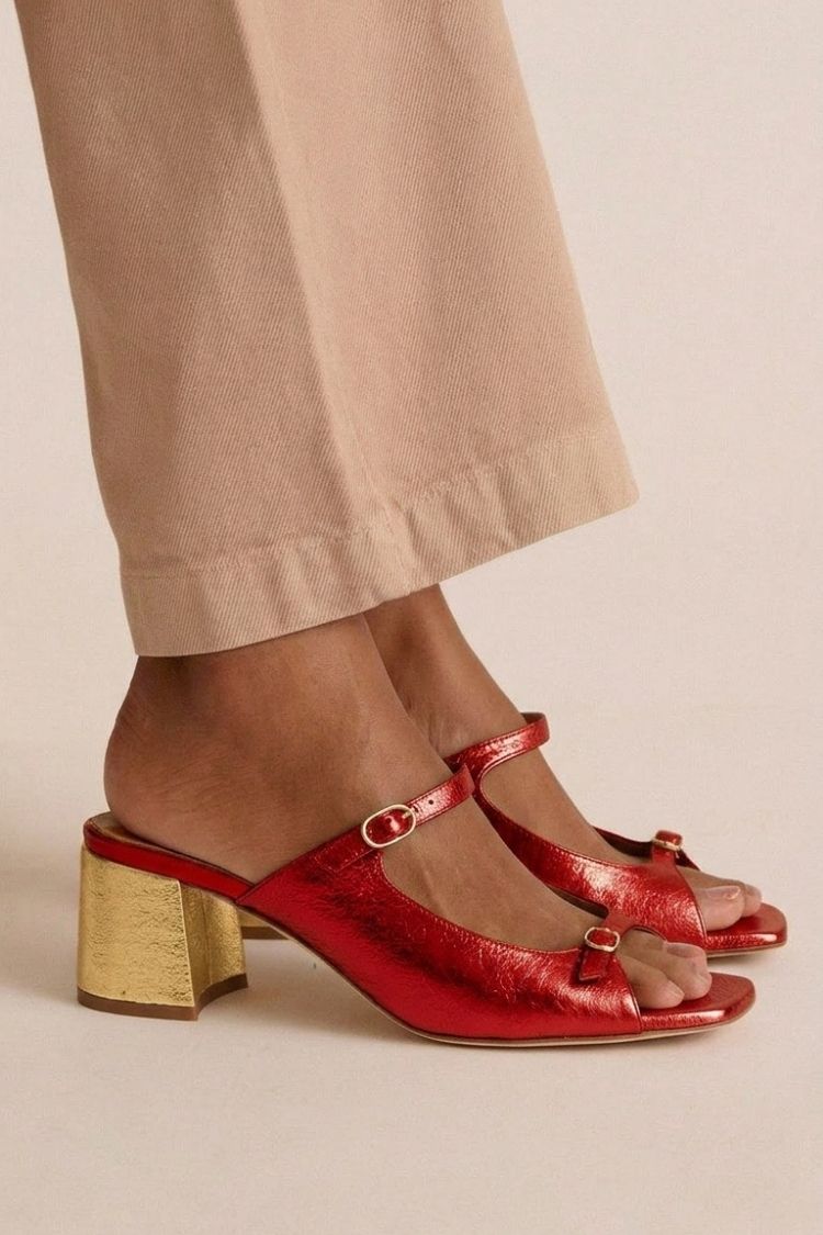 Morado | Sandalias elegantes Riviera