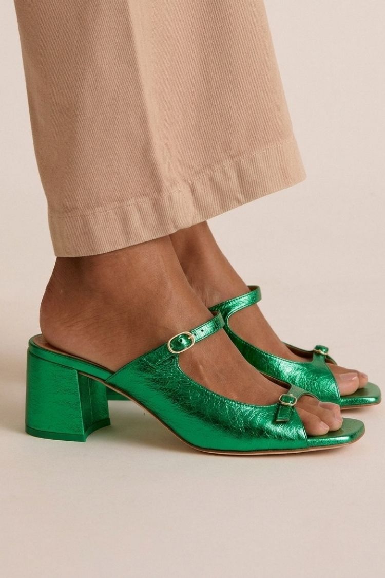 Morado | Sandalias elegantes Riviera