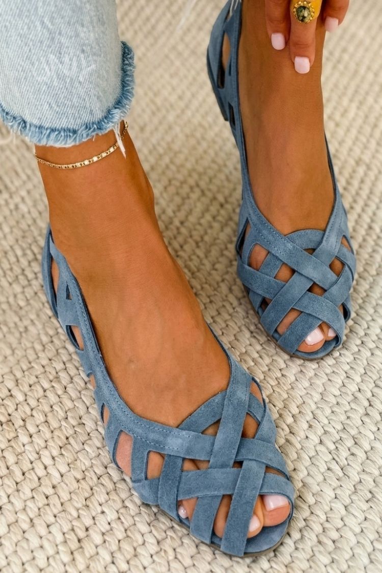 Alessia | Sandalias trenzadas de colores