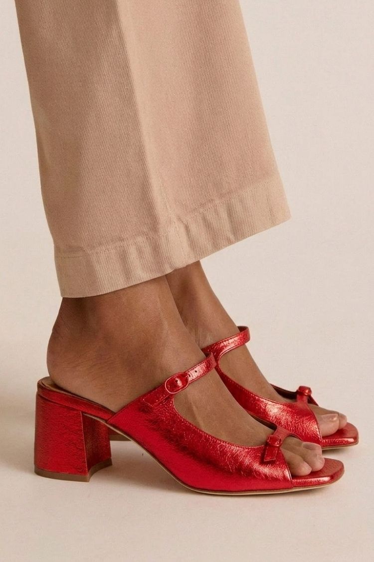 Morado | Sandalias elegantes Riviera