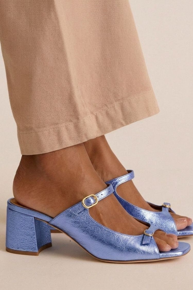 Morado | Sandalias elegantes Riviera