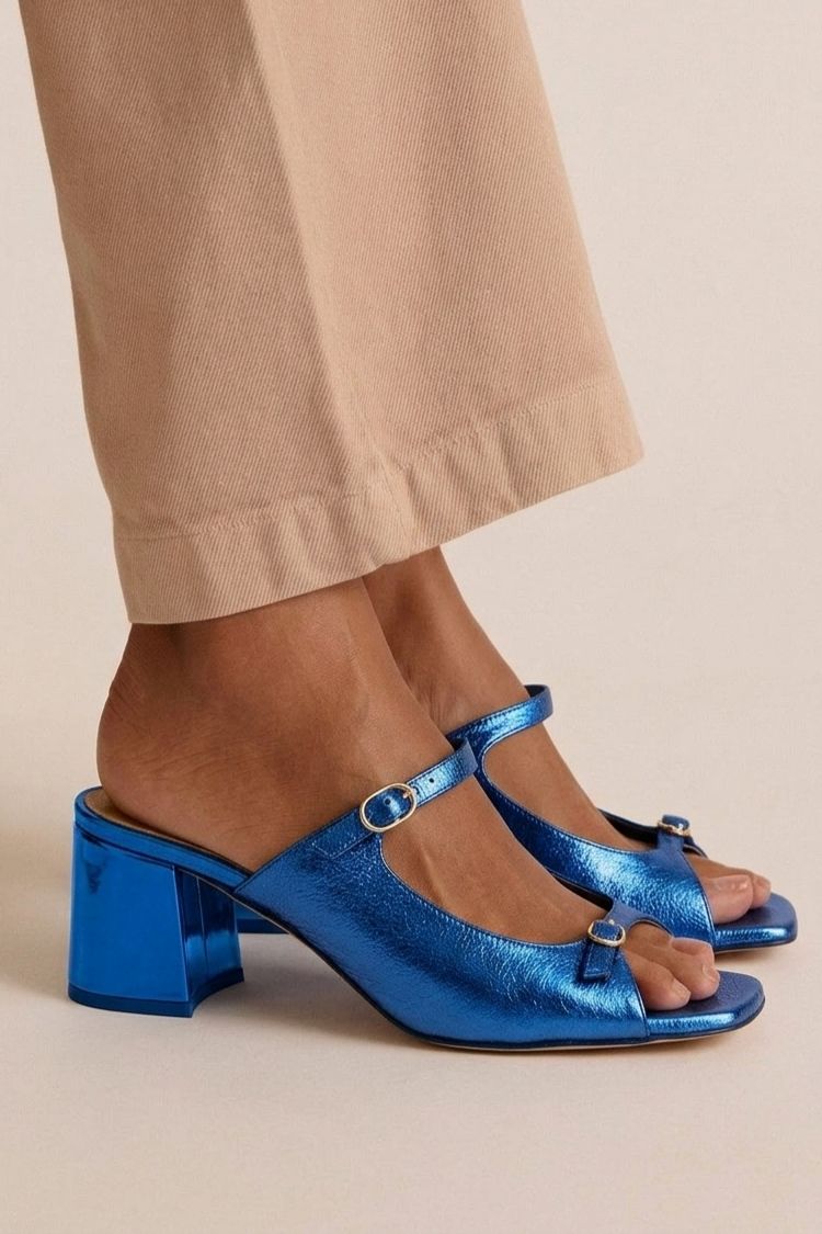 Morado | Sandalias elegantes Riviera