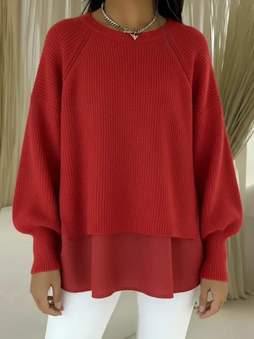 Kestlyn™ | Jersey con efecto de capas