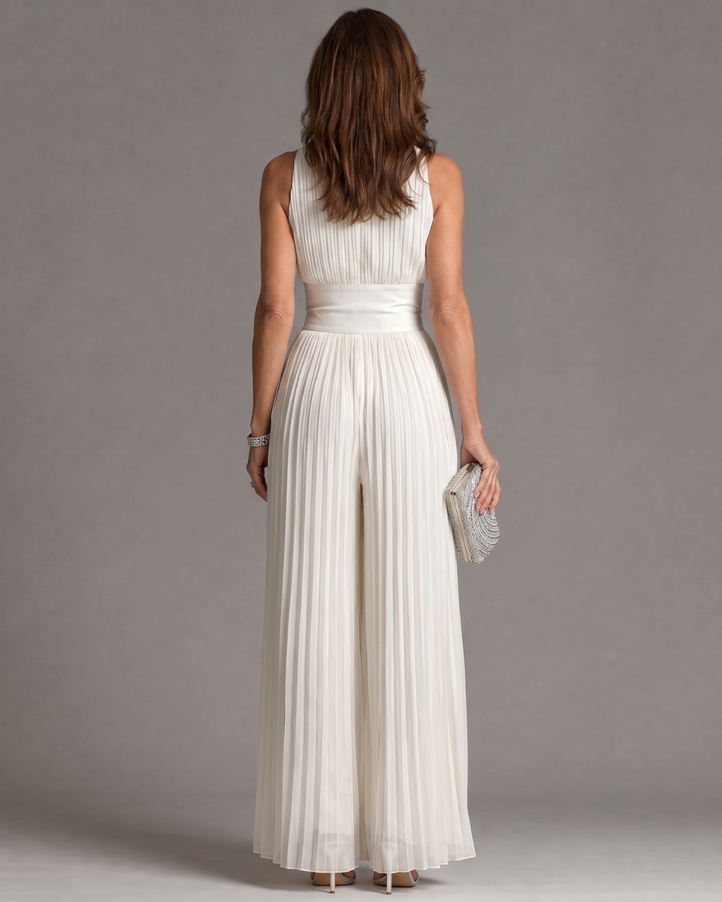 Mono Elegante Plisado