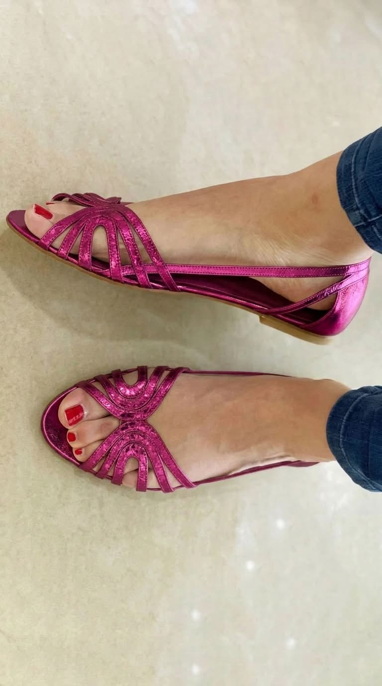 Eleonora | Sandalias doradas «Luce d'Estate»