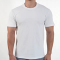 Camiseta Simple con Cuello Redondo