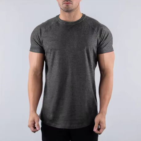 Camiseta Informal Ajustada de Verano para Hombre