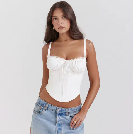 Corsé de Encaje Floral Sexy