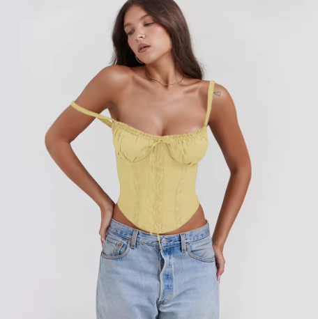 Corsé de Encaje Floral Sexy