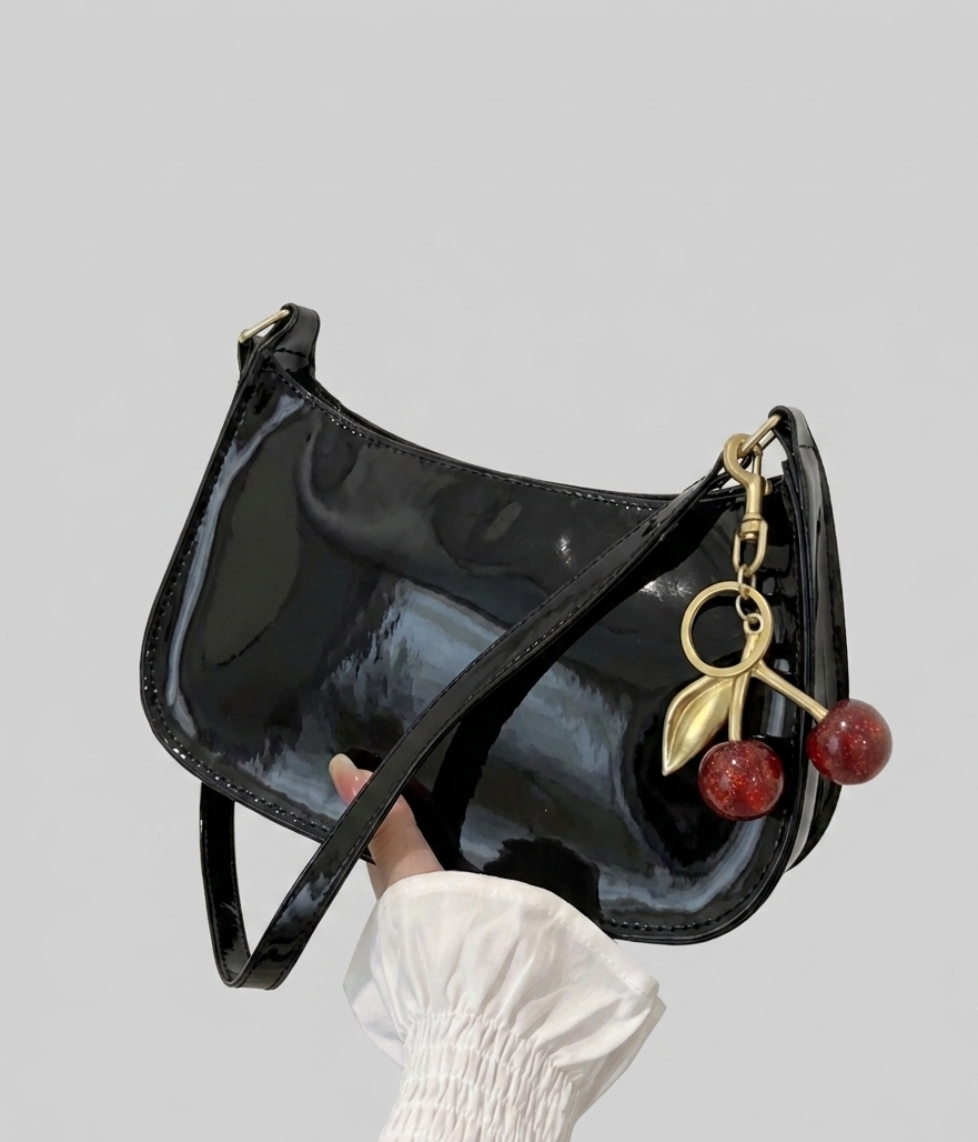 Bolso de Mano de Piel Sintética para Mujer