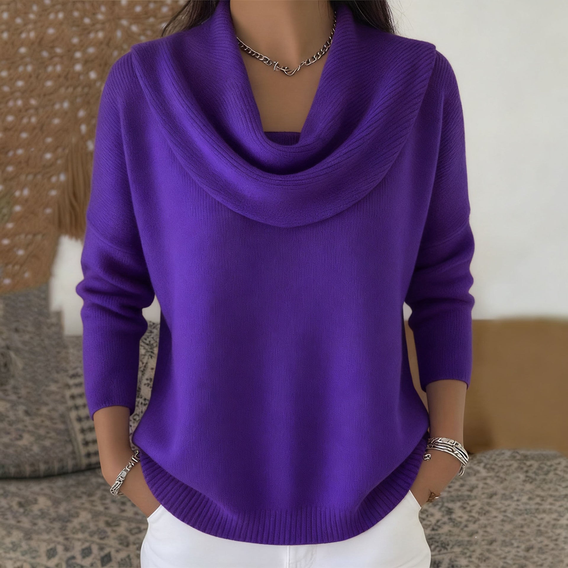 Juliette™ | Jersey con cuello vuelto