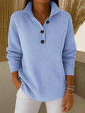 Florence™ | Jersey polo con cuello en V